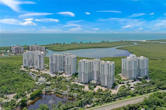 a view of a city with tall buildings