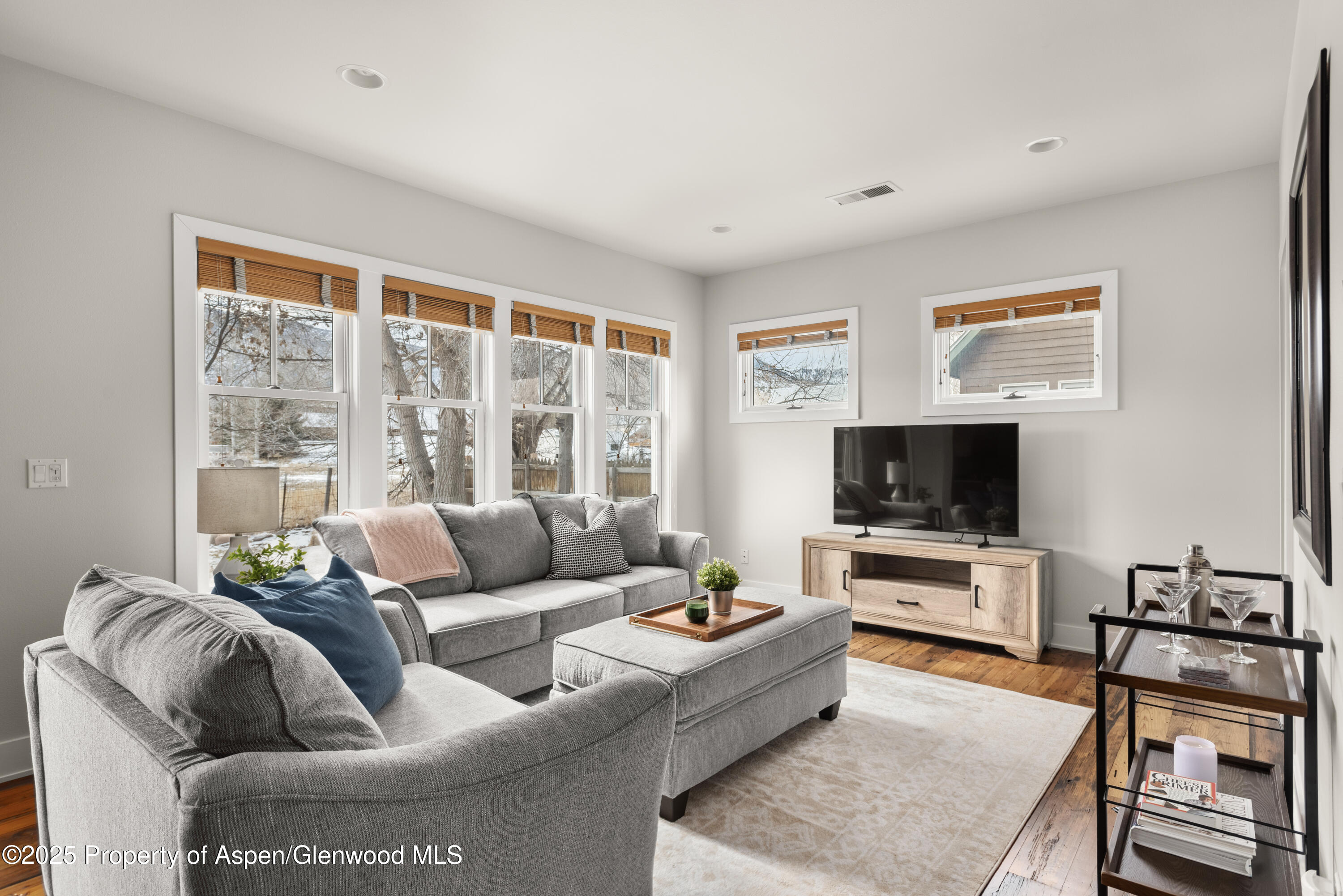 314 Sopris Circle Basalt, CO 81621 - Photo 12 of 36 a living room with furniture and a flat screen tv