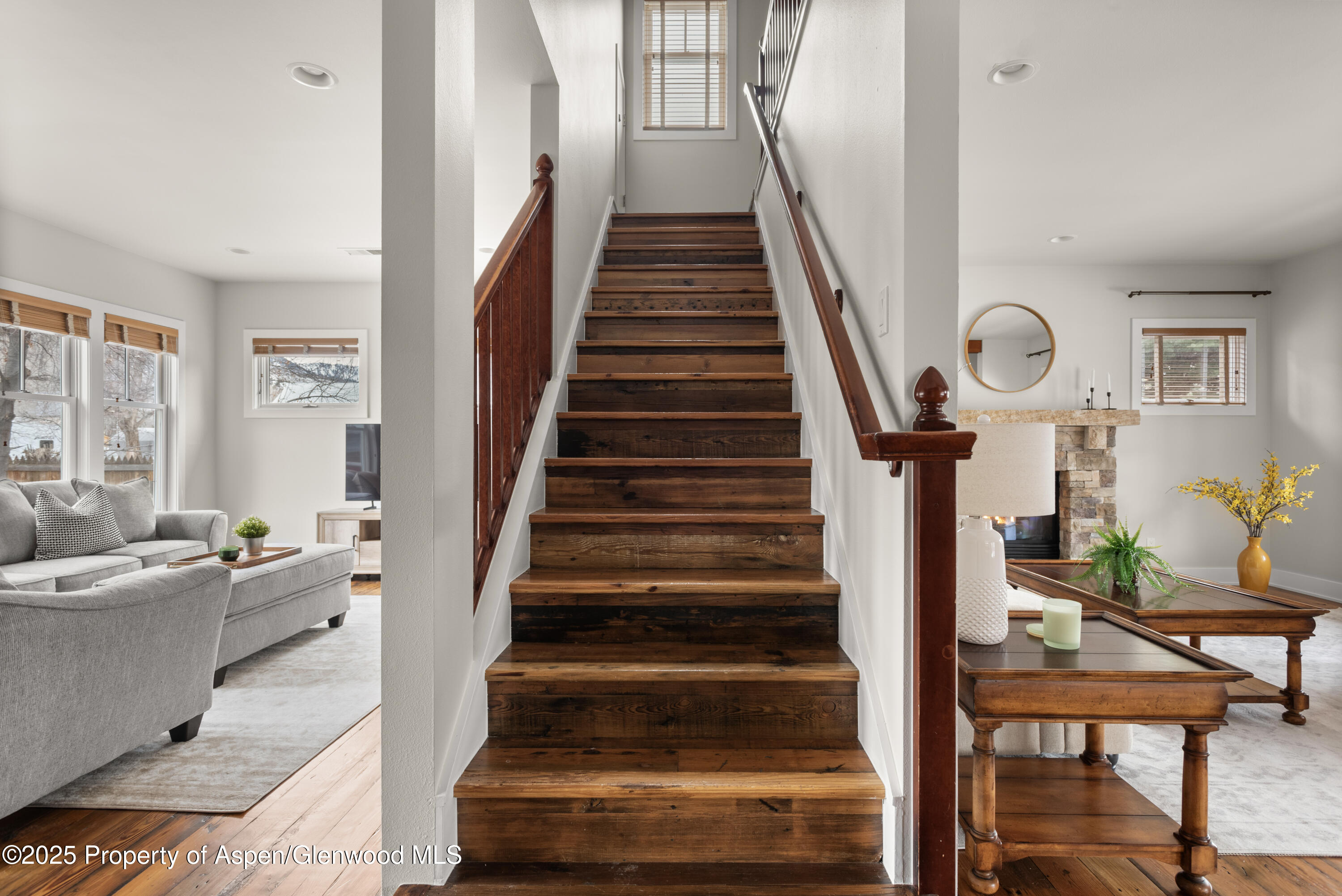 314 Sopris Circle Basalt, CO 81621 - Photo 15 of 36 a view of entryway and hall with wooden floor