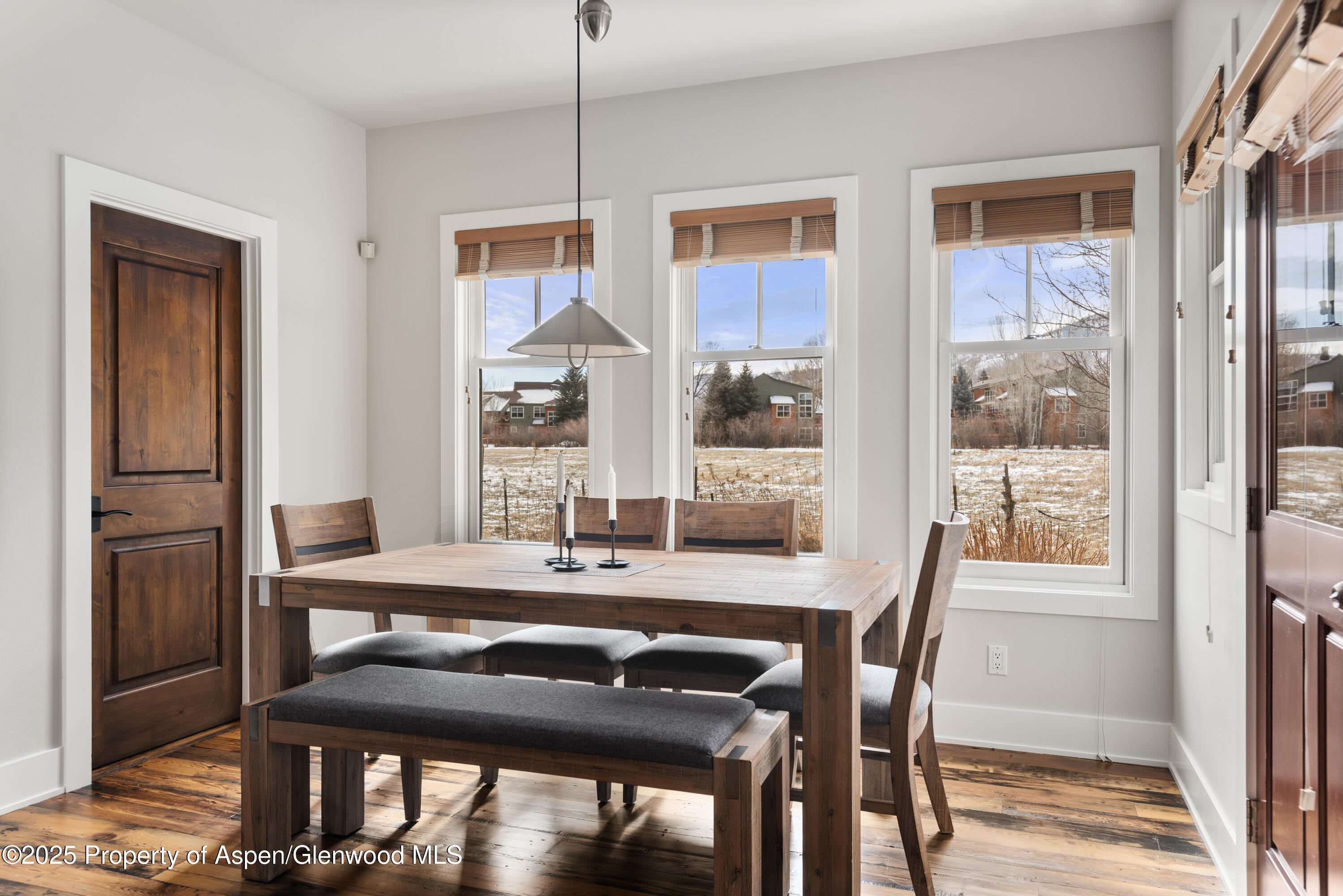 314 Sopris Circle Basalt, CO 81621 - Photo 8 of 36 a view of a dining room with furniture window and outside view