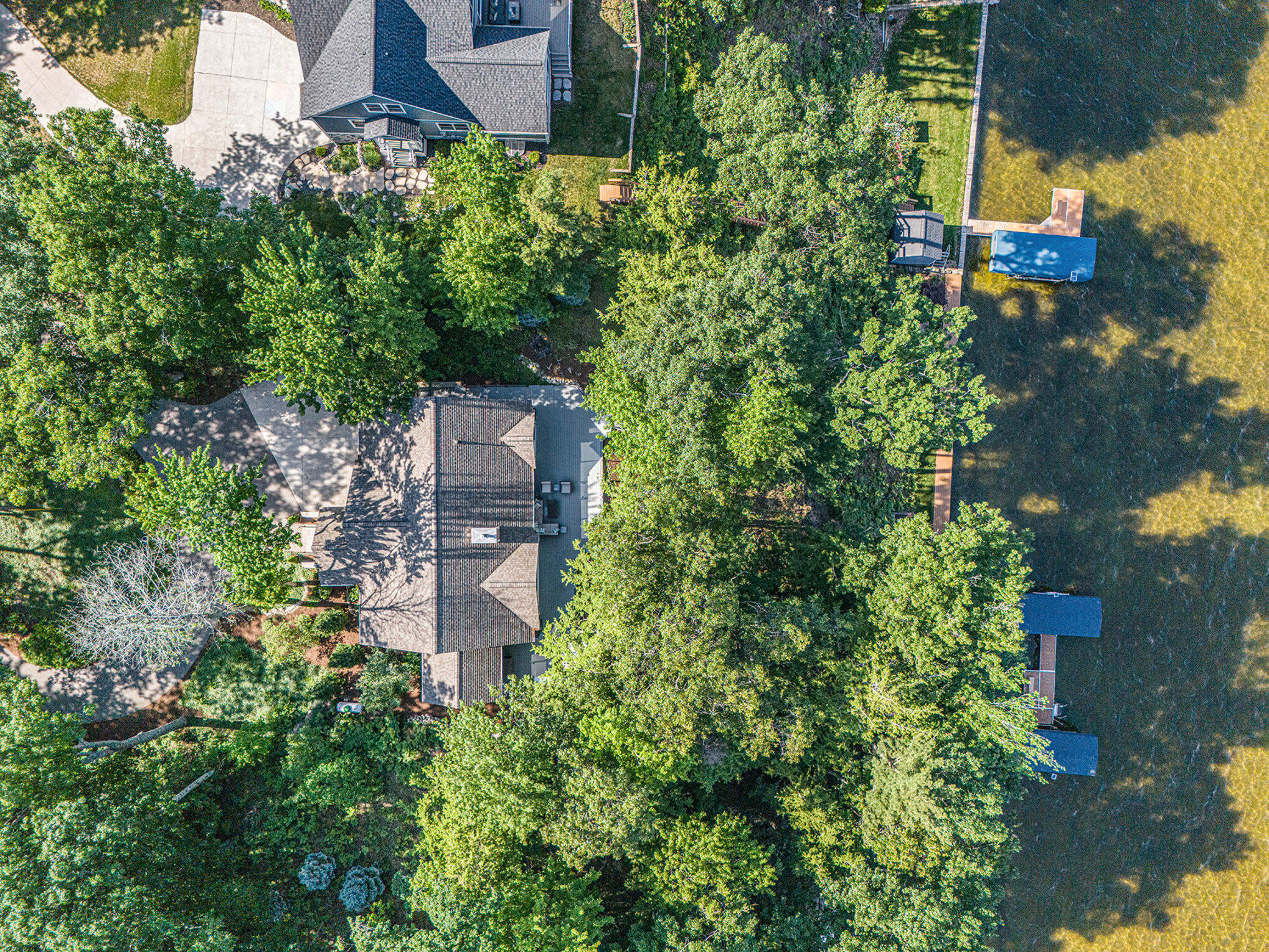 2918 Piney Ridge Road Ludington, MI 49431 - Photo 53 of 59 Aerial From Above