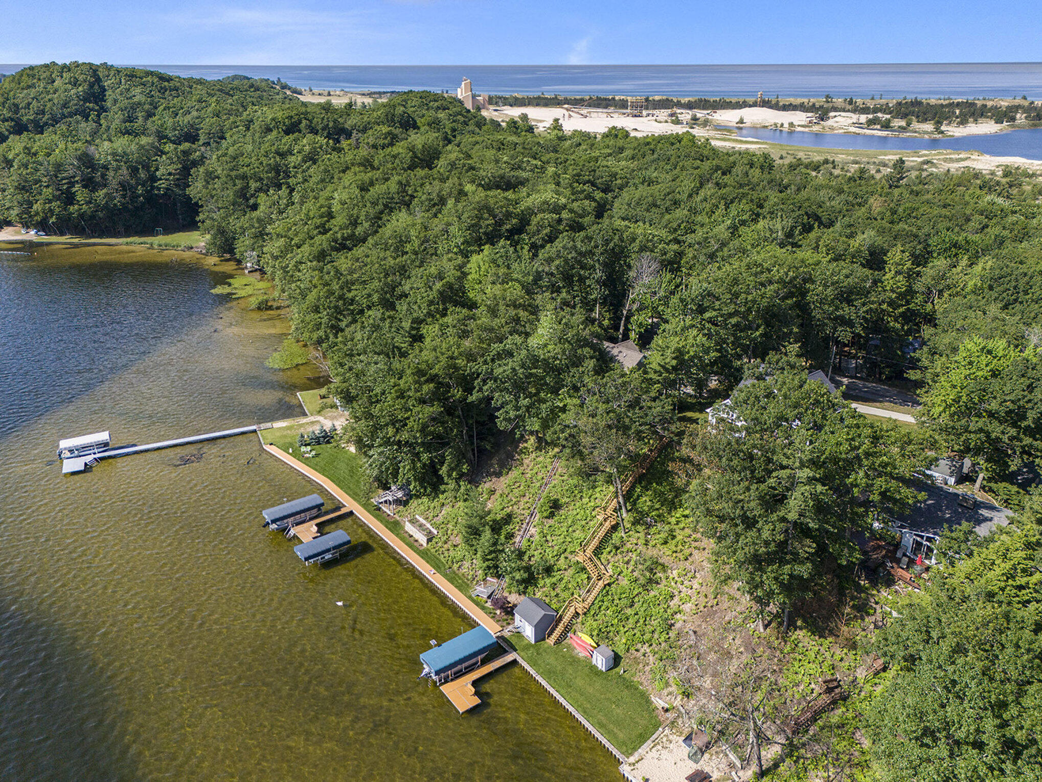 2918 Piney Ridge Road Ludington, MI 49431 - Photo 54 of 59 200+ Ft Sandy Swimming Area