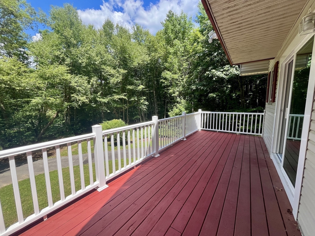 196 Munn Road Monson, MA 01057 - Photo 12 of 16 a view of wooden deck
