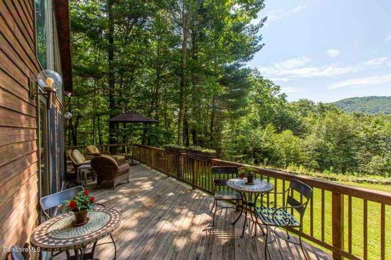 84 West Center Road West Stockbridge, MA 01266 - Photo 12 of 24 a balcony with furniture and a potted plant