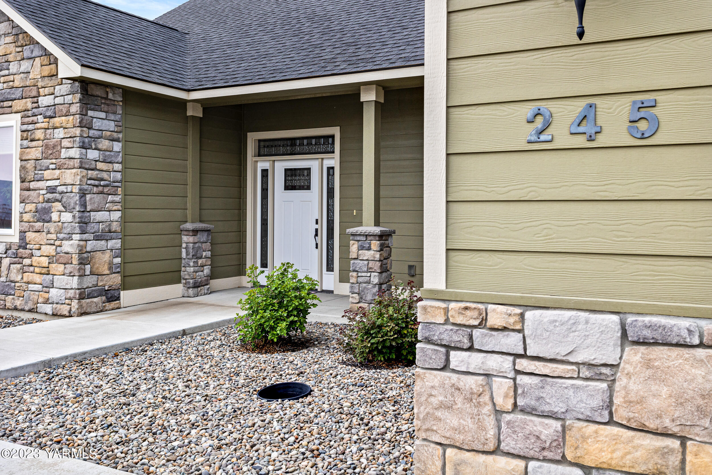 a view of a door and chair of the house