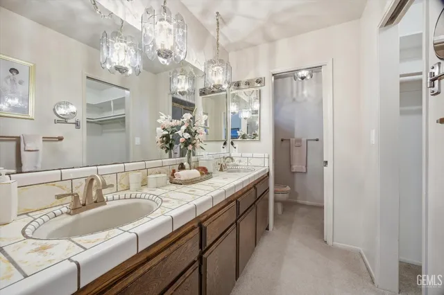 a view of a swimming pool with a yard