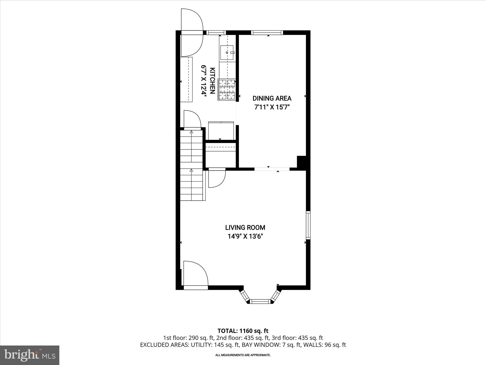 1207 Brewster Street Halethorpe, MD 21227 - Photo 31 of 34 a picture of a floor plan