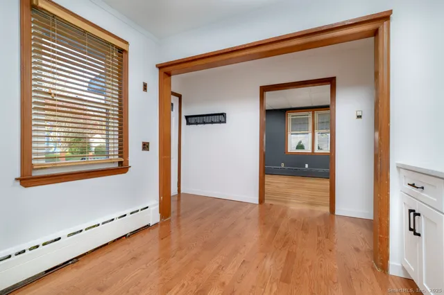 wooden floor in an empty room
