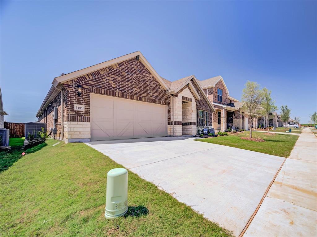 3405 Kingsgarden Road Denton, TX 76207 - Photo 2 of 37 a view of an house with backyard and tree