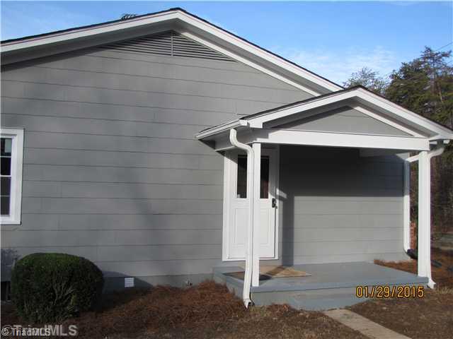 2000 Pope Road Winston-Salem, NC 27127 - Photo 13 of 14 Exterior Back. Side door leads to Kitchen.