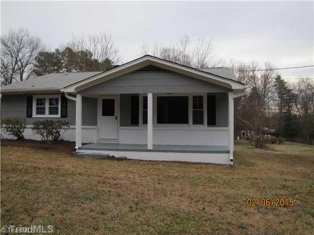 2000 Pope Road Winston-Salem, NC 27127 - Photo 14 of 14 Exterior Front. Relax on the covered front porch. Seller to install new heat pump prior to closing.