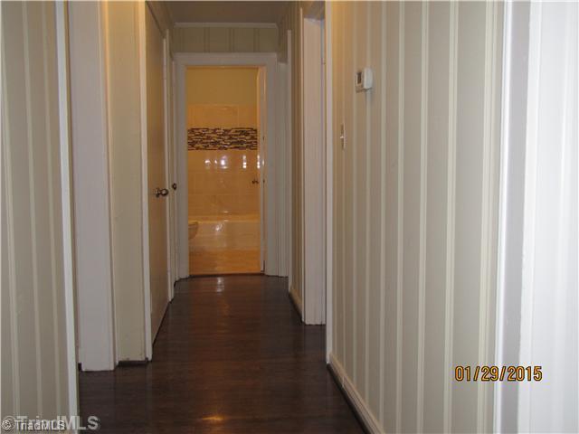2000 Pope Road Winston-Salem, NC 27127 - Photo 9 of 14 Other. Hallway leading to Bedrooms, baths and laundry. Basement stairs are located at the end of the hall.