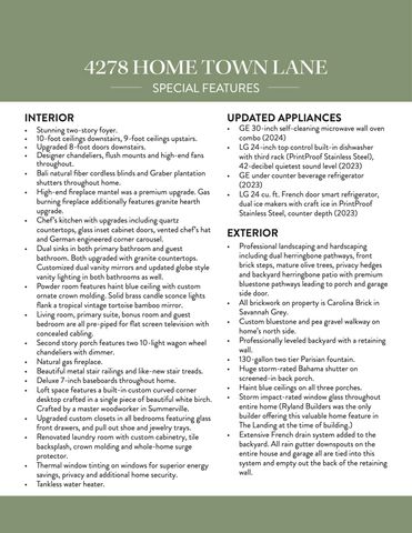 $895,000 | 4278 Home Town Lane, Ravenel, SC 29470