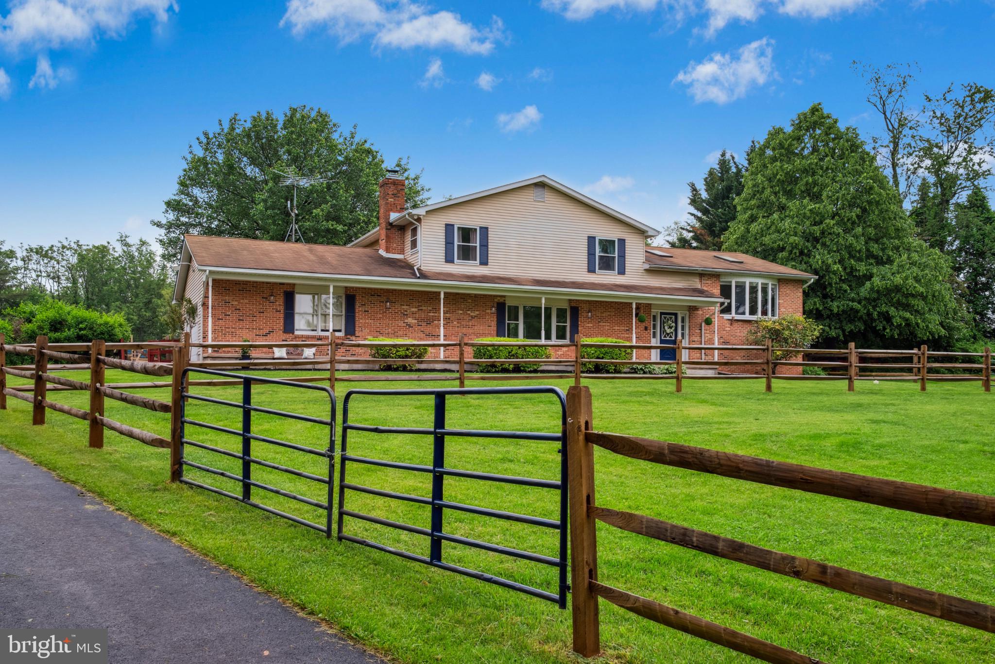3825 Salem Bottom Road Westminster, MD 21157 - Photo 29 of 43 a front view of house with yard and green space