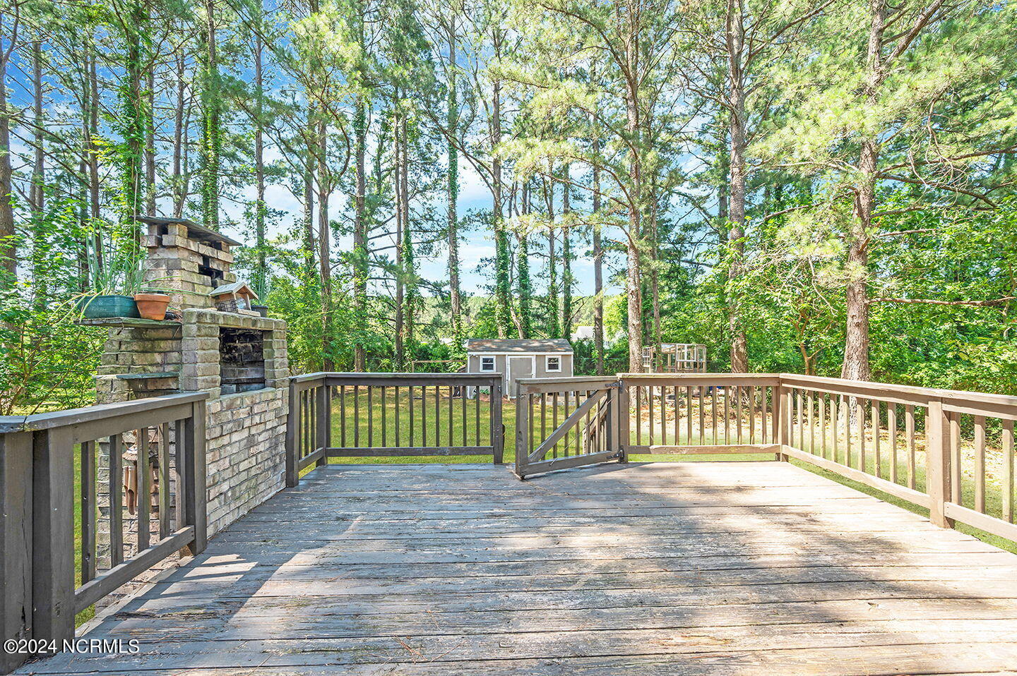 3476 Alvin Road Grimesland, NC 27837 - Photo 10 of 31 wood burning brick chimney fireplace