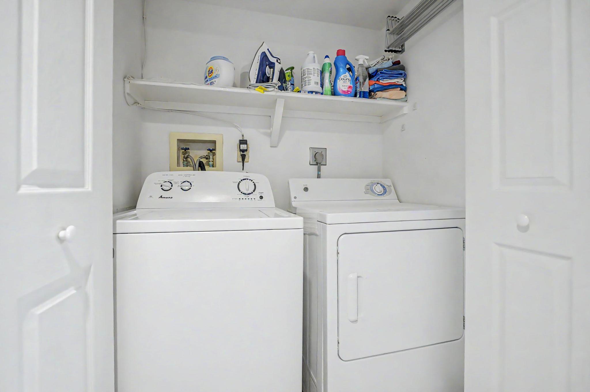 4301 North Ocean Boulevard, Unit A206 Boca Raton, FL 33431 - Photo 36 of 65 a utility room with dryer and washer