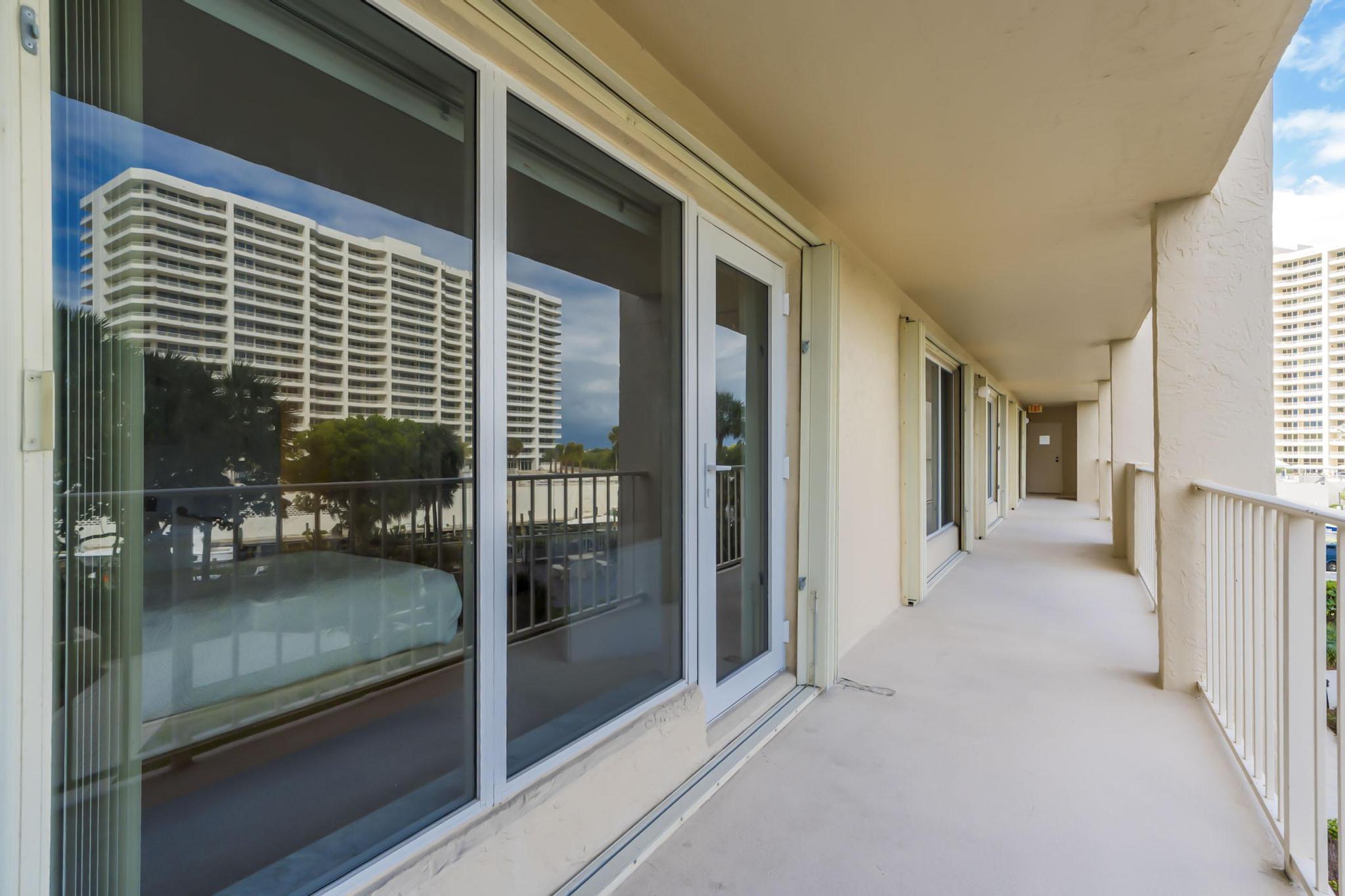 4301 North Ocean Boulevard, Unit A206 Boca Raton, FL 33431 - Photo 38 of 65 a view of a balcony
