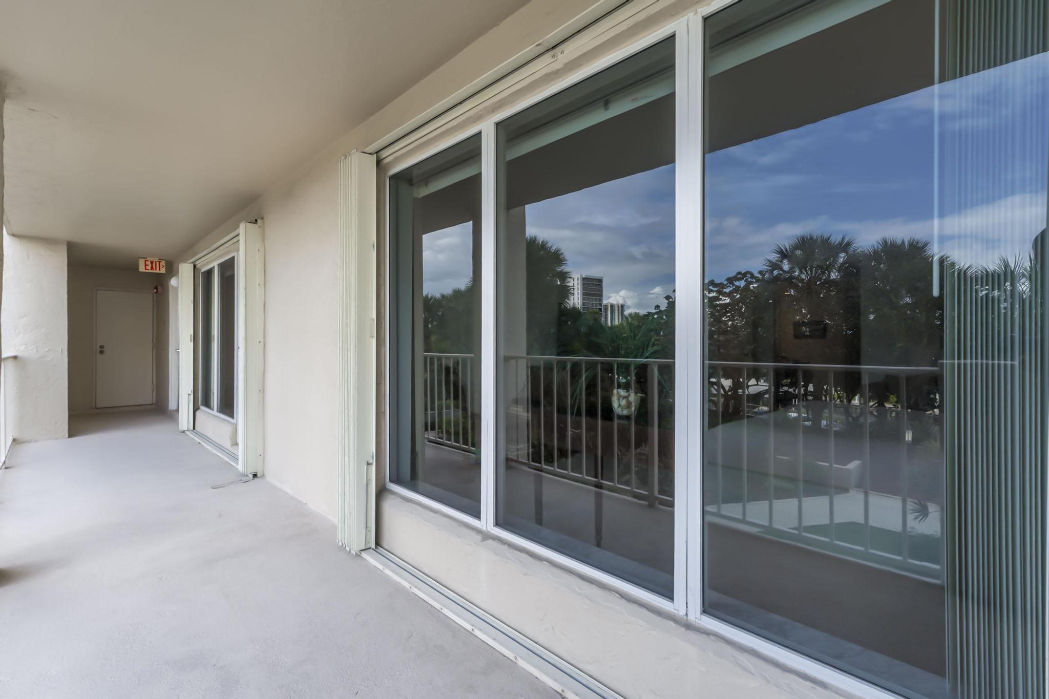 4301 North Ocean Boulevard, Unit A206 Boca Raton, FL 33431 - Photo 44 of 65 a view of a balcony