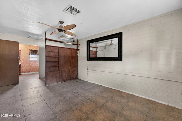 a view of empty room