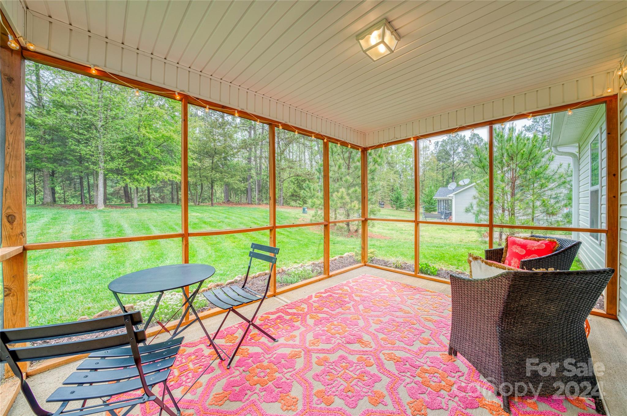 303 Reservation Road Catawba, SC 29704 - Photo 20 of 32 a view of a porch with furniture and a yard