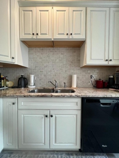 4 Greenwich Court Budd Lake, NJ 07828 - Photo 11 of 32 a kitchen with granite countertop white cabinets and a sink