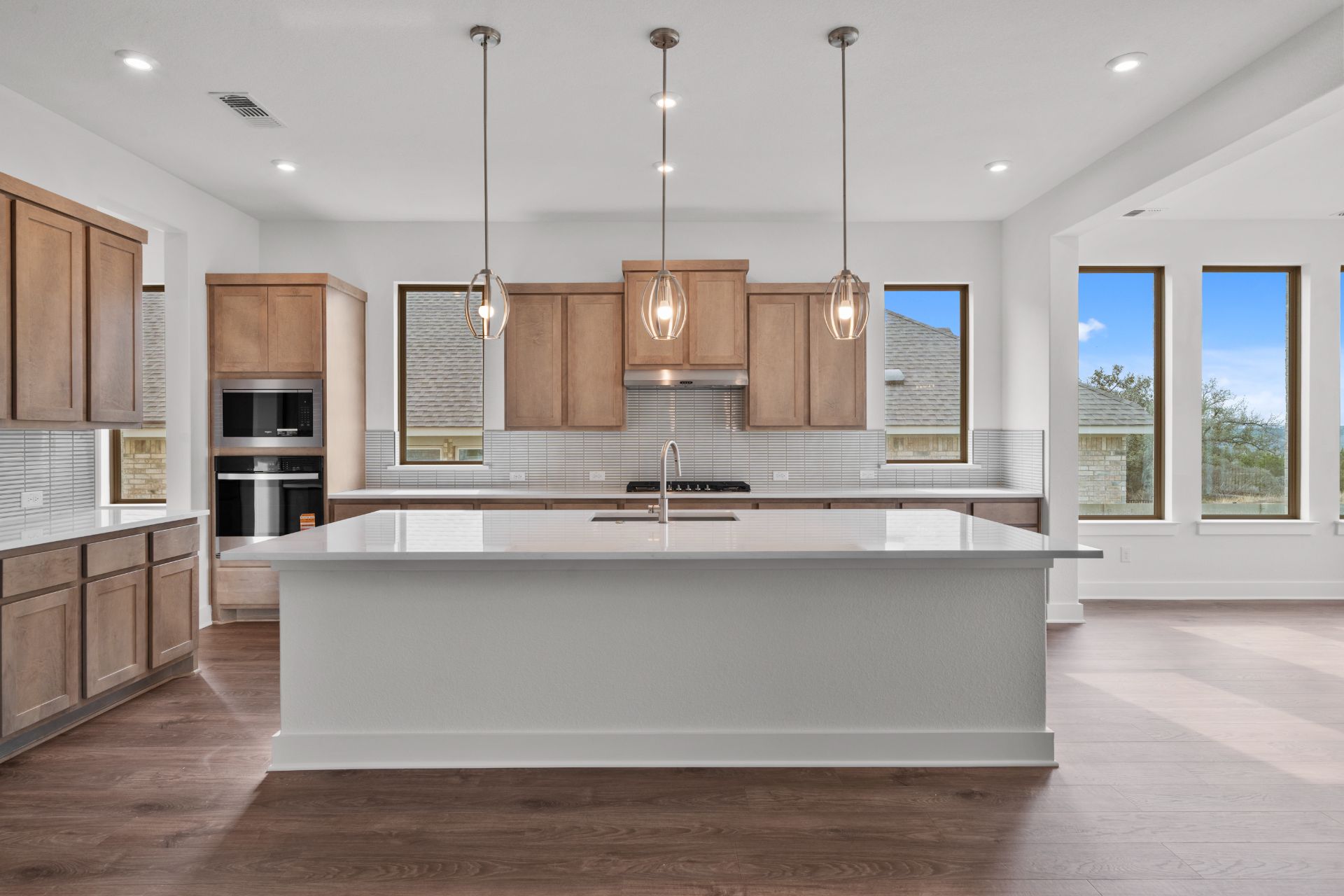 1802 Crimson Sunset Drive Georgetown, TX 78628 - Photo 6 of 38 Gorgeous Open Concept Kitchen