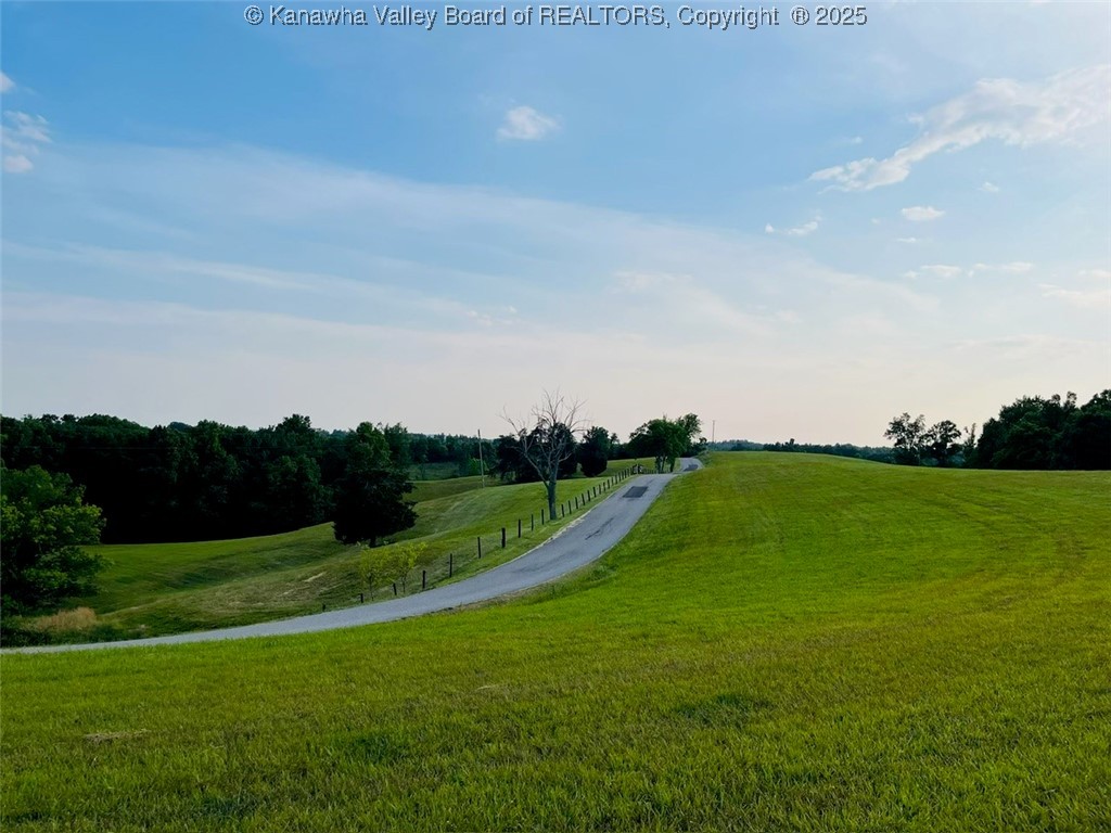 Property is on both sides of the road