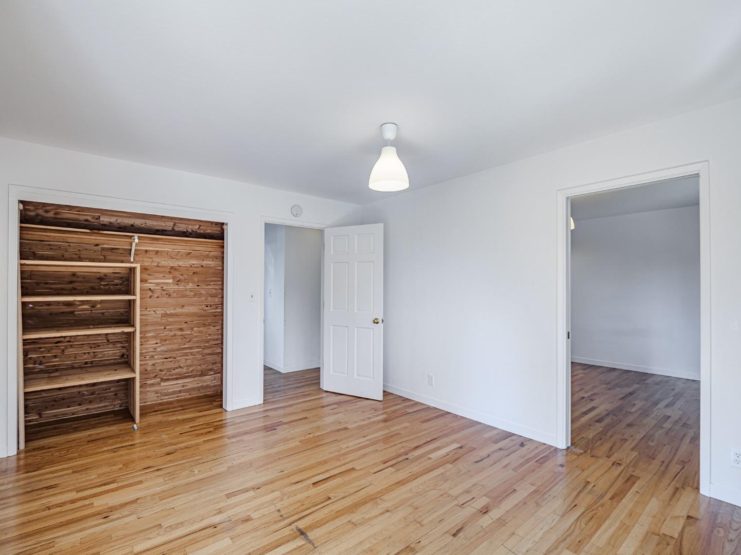 1459 High Street Santa Cruz, CA 95060 - Photo 29 of 62 a view of walk in closet with empty racks