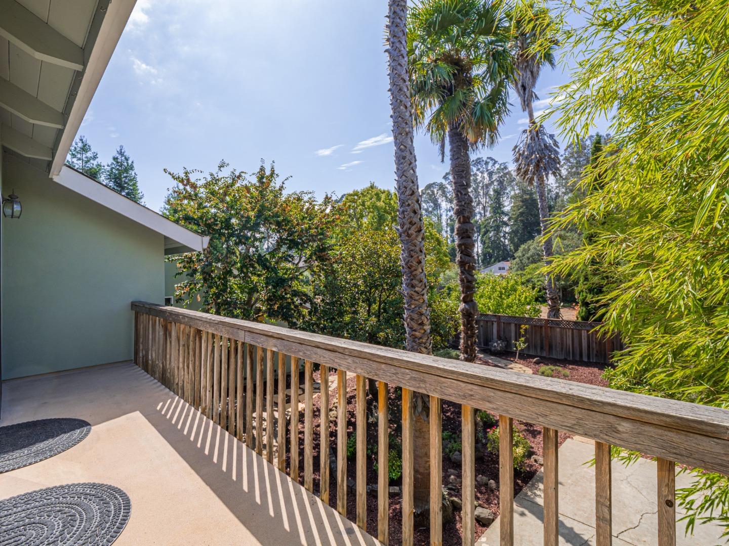 1459 High Street Santa Cruz, CA 95060 - Photo 35 of 62 a view of a balcony with trees