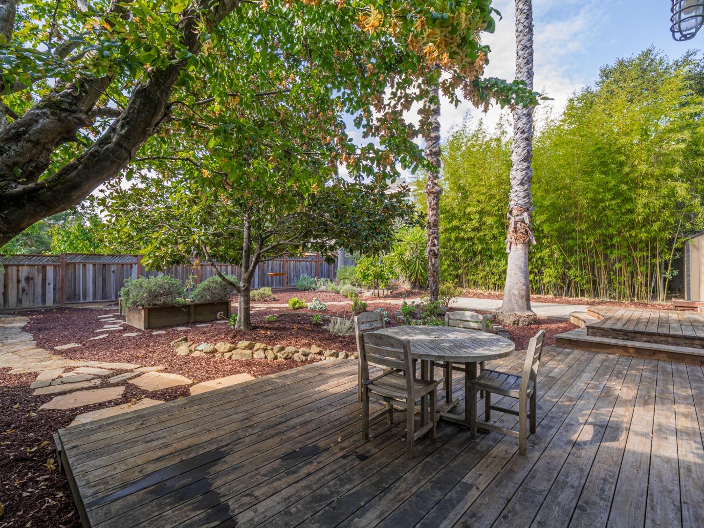 1459 High Street Santa Cruz, CA 95060 - Photo 45 of 62 a view of a table and chairs in patio
