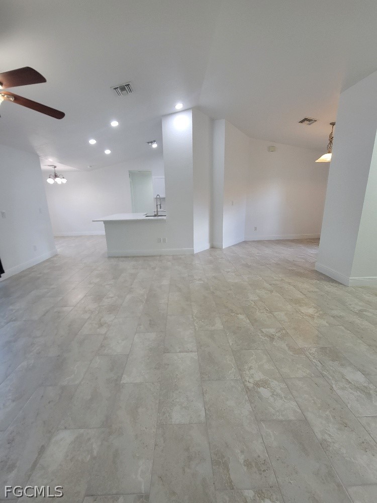 355 Paddock Street Lehigh Acres, FL 33974 - Photo 3 of 29 a view of an empty room