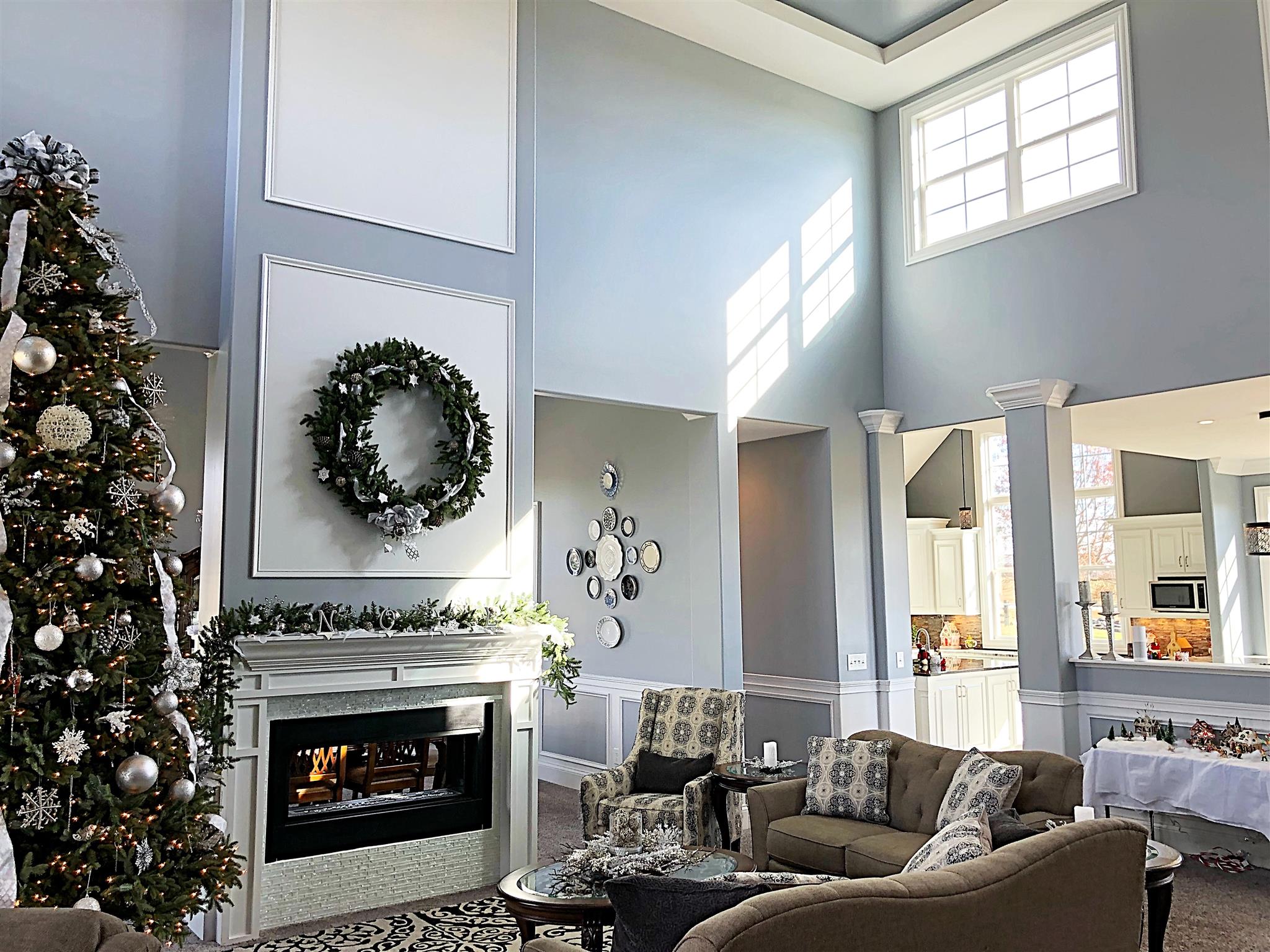 3379 Maxie Jones Road Springfield, TN 37172 - Photo 14 of 30 a living room with furniture and a fireplace