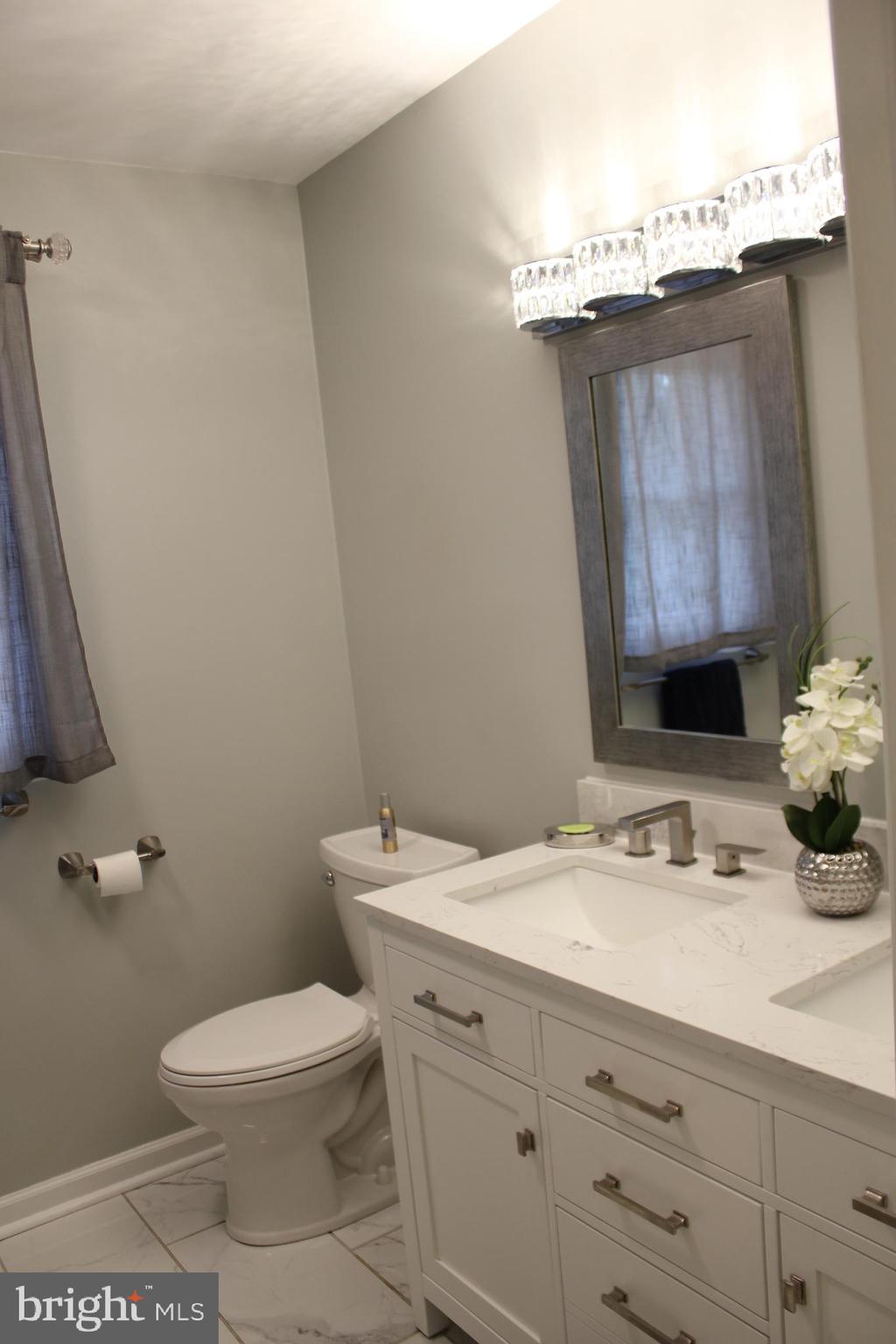 294 Starr Road Landenberg, PA 19350 - Photo 32 of 68 a bathroom with a sink a toilet and vanity