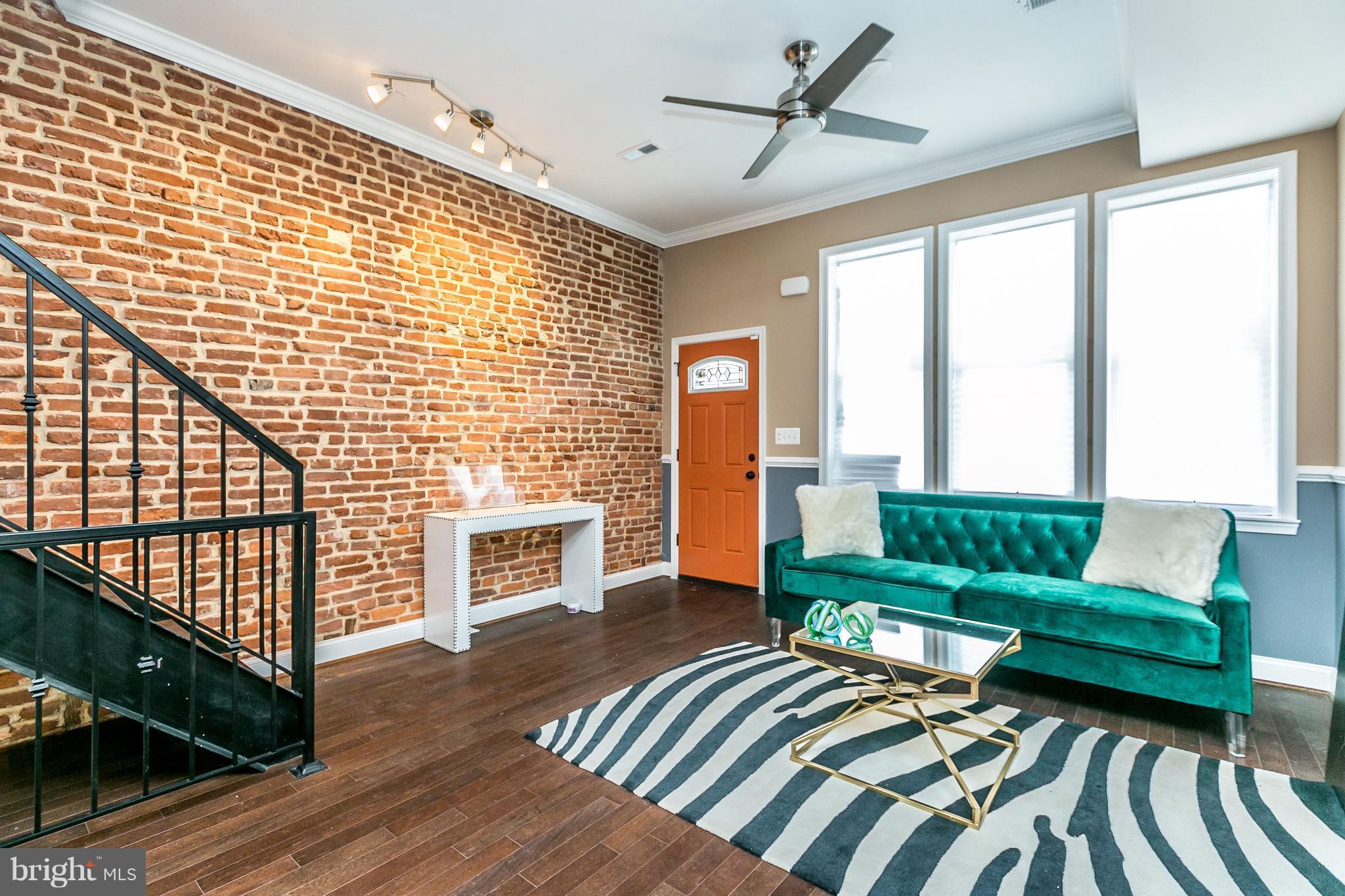 3619 Reisterstown Road Baltimore, MD 21215 - Photo 3 of 28 Check Out That Exposed Brick!
