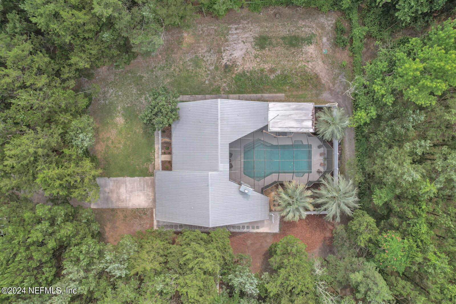 6695 Highway 16 St. Augustine, FL 32092 - Photo 2 of 46 an aerial view of a house with outdoor space