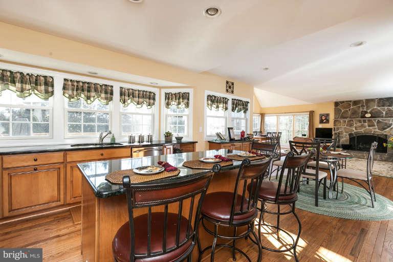 2383 McKenzie Road Ellicott City, MD 21042 - Photo 12 of 30 Large Granite Island with 4-Person Seating