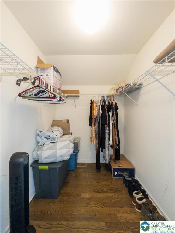 1286 Keller Road Wind Gap, PA 18091 - Photo 34 of 59 a view of walk in closet with clothes and shoes