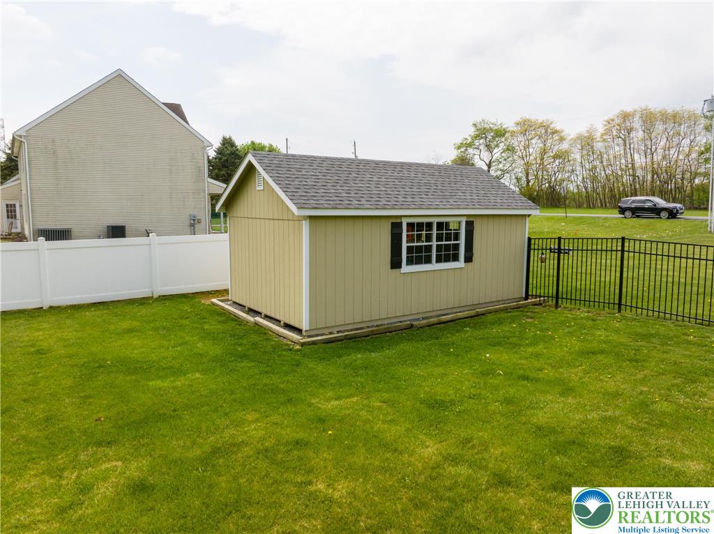 1286 Keller Road Wind Gap, PA 18091 - Photo 46 of 59 a view of a backyard with grass and entertaining space