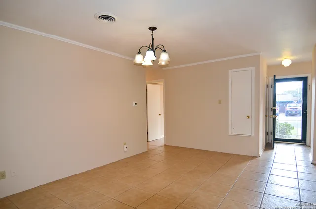 a view of an empty room with window