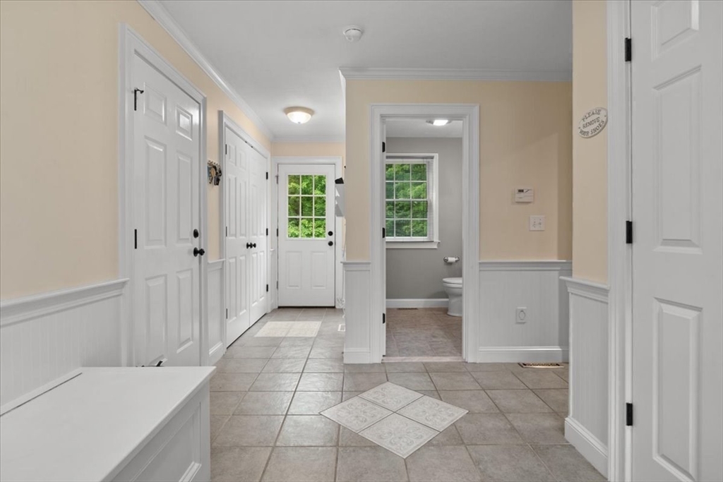 22 Dover Drive Walpole, MA 02081 - Photo 19 of 41 a view of a hallway with bathroom and a shower