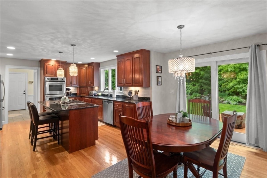 22 Dover Drive Walpole, MA 02081 - Photo 6 of 41 a view of a dining room with furniture window and outside view