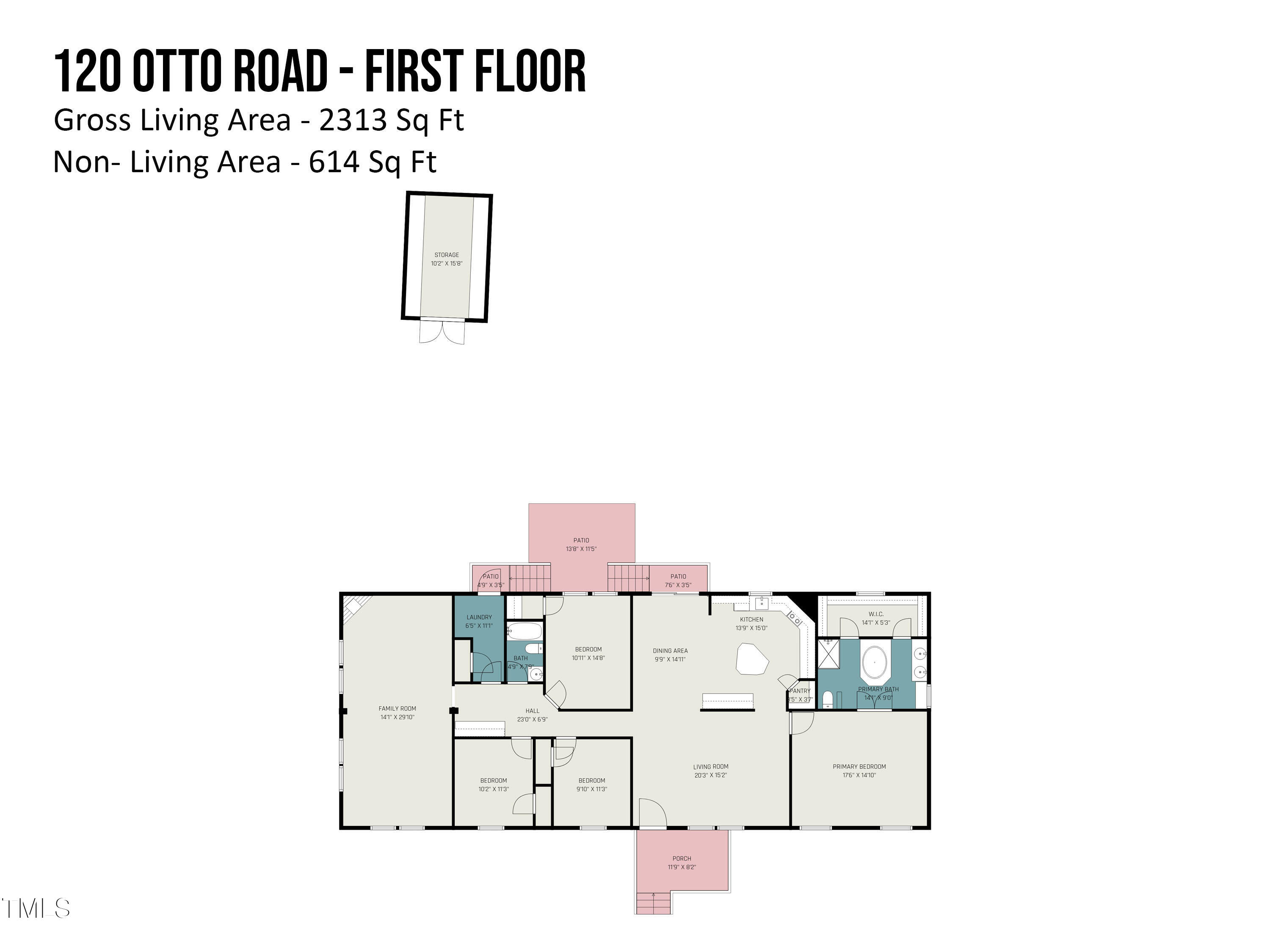 120 Otto Road Lillington, NC 27546 - Photo 27 of 27 120 Otto - floor plan