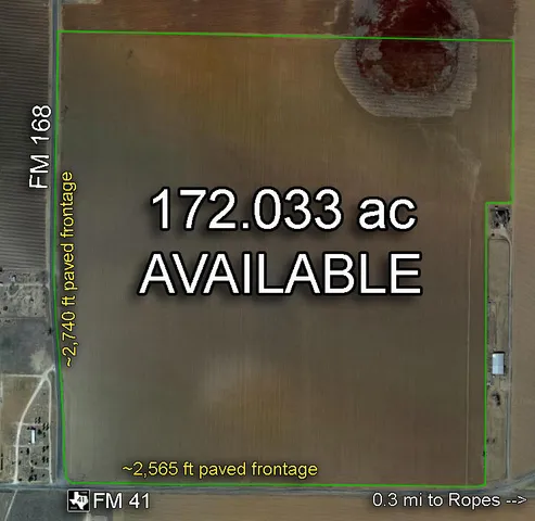 $1,635,000 | 168 Fm, Ropesville, TX 79358