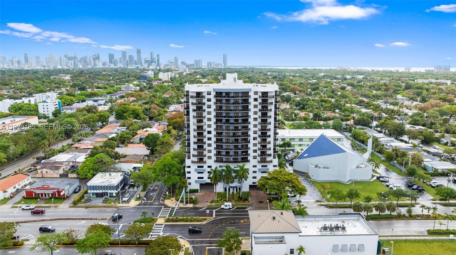 2301 Southwest 27th Avenue, Unit 906 Miami, FL 33145 - Photo 33 of 38 a view of a city