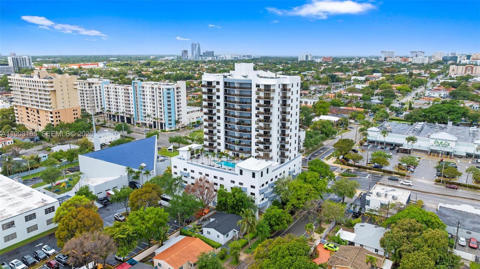 2301 Southwest 27th Avenue, Unit 906 Miami, FL 33145 - Photo 37 of 38 a view of a city