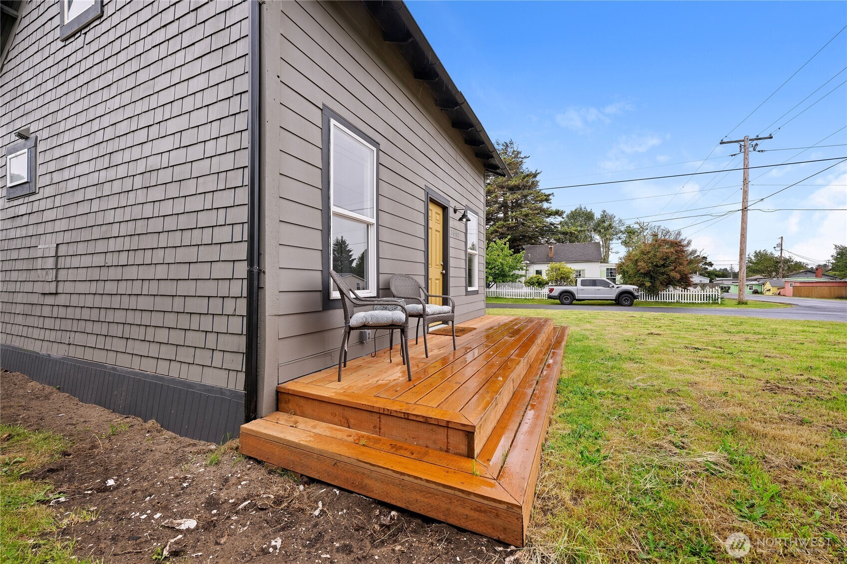 26502 Ridge Avenue Ocean Park, WA 98640 - Photo 27 of 30 a view of a patio with a table and chairs