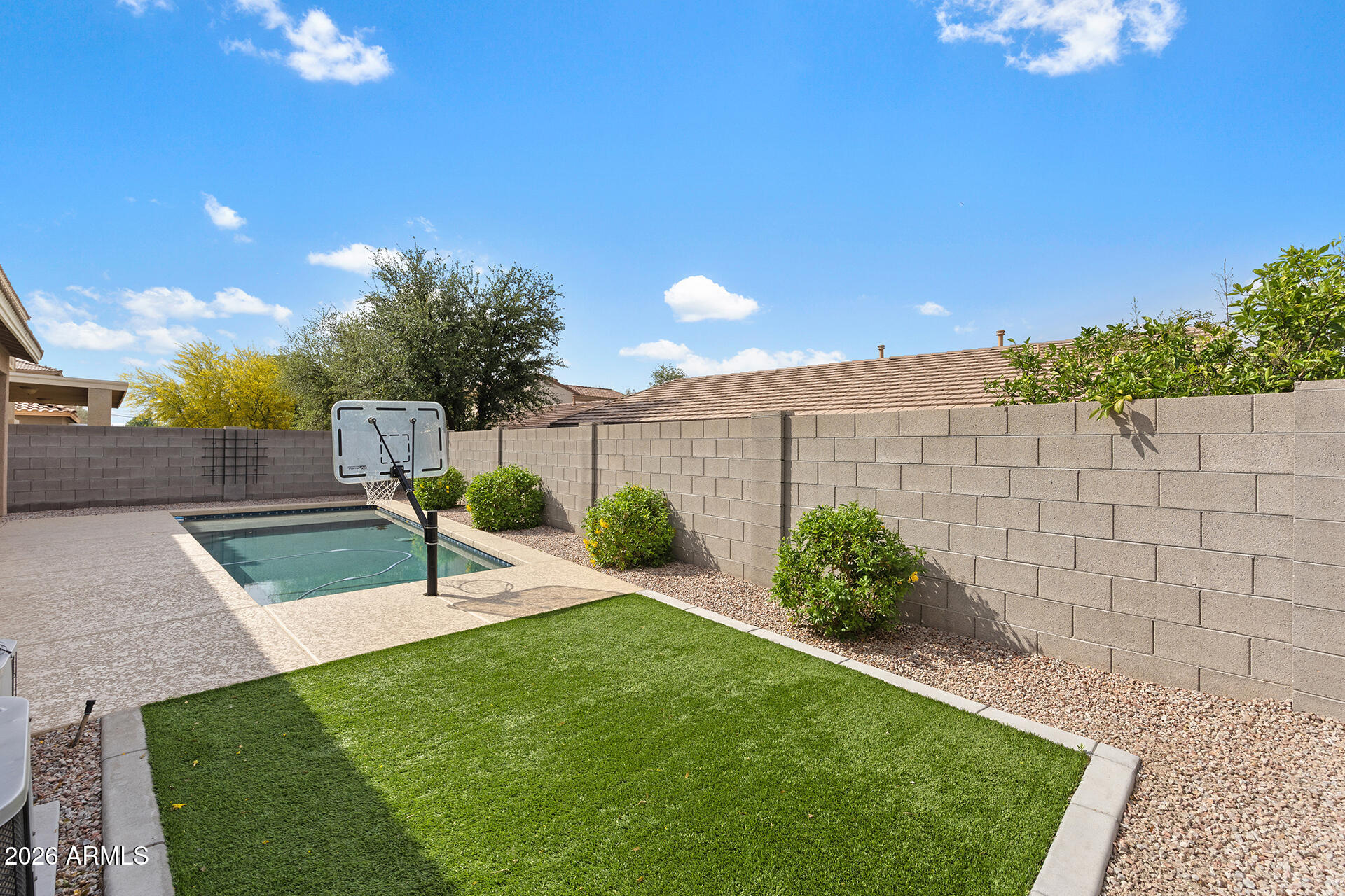 608 West Gary Way Phoenix, AZ 85041 - Photo 46 of 48 a view of a backyard
