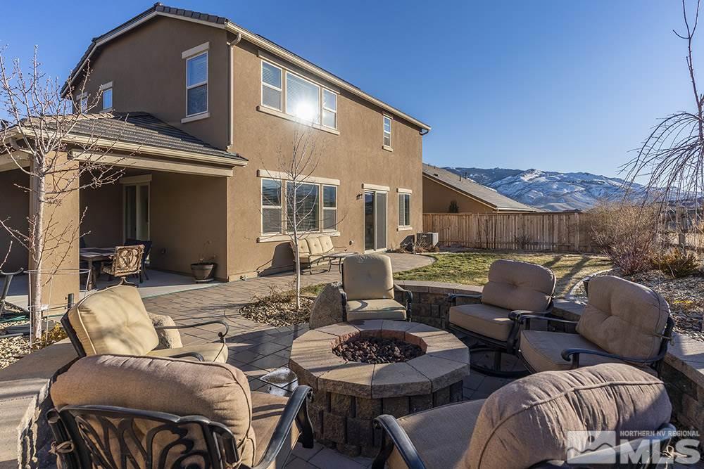 1745 Scott Valley Road Reno, NV 89523 - Photo 3 of 27 a outdoor living space with furniture and a fireplace