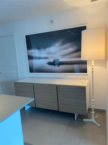 a close view of dresser