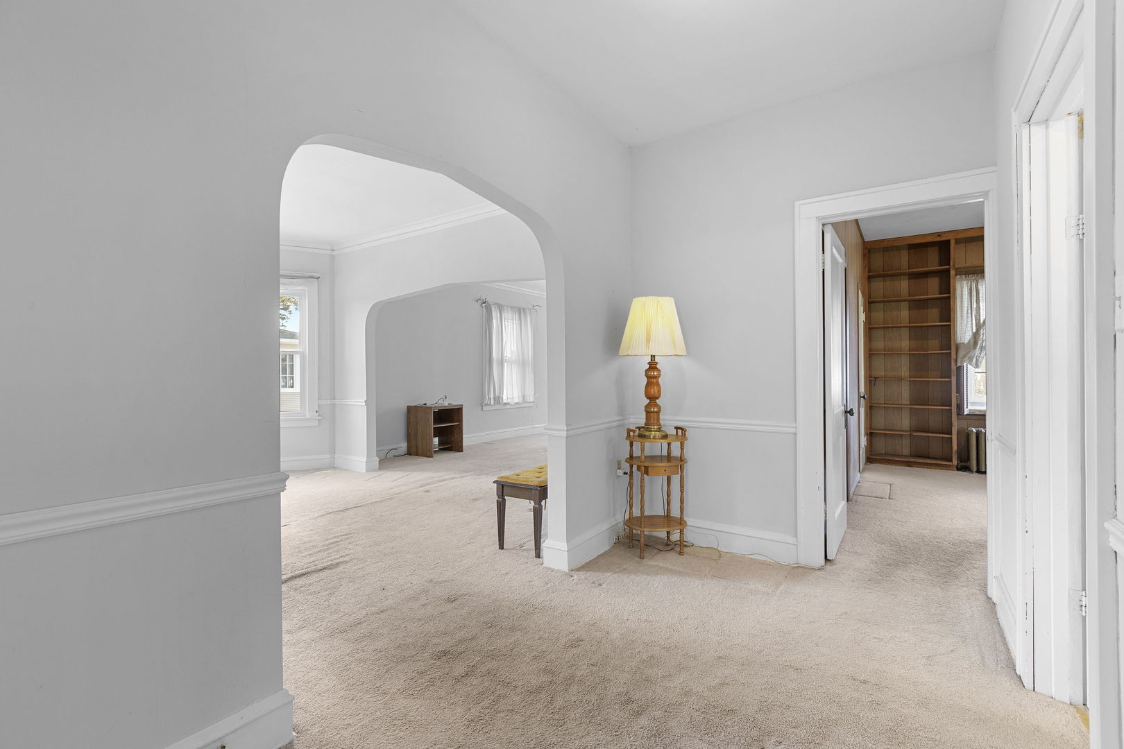 825 St John Street Elgin, IL 60120 - Photo 11 of 28 a view of a livingroom with a staircase